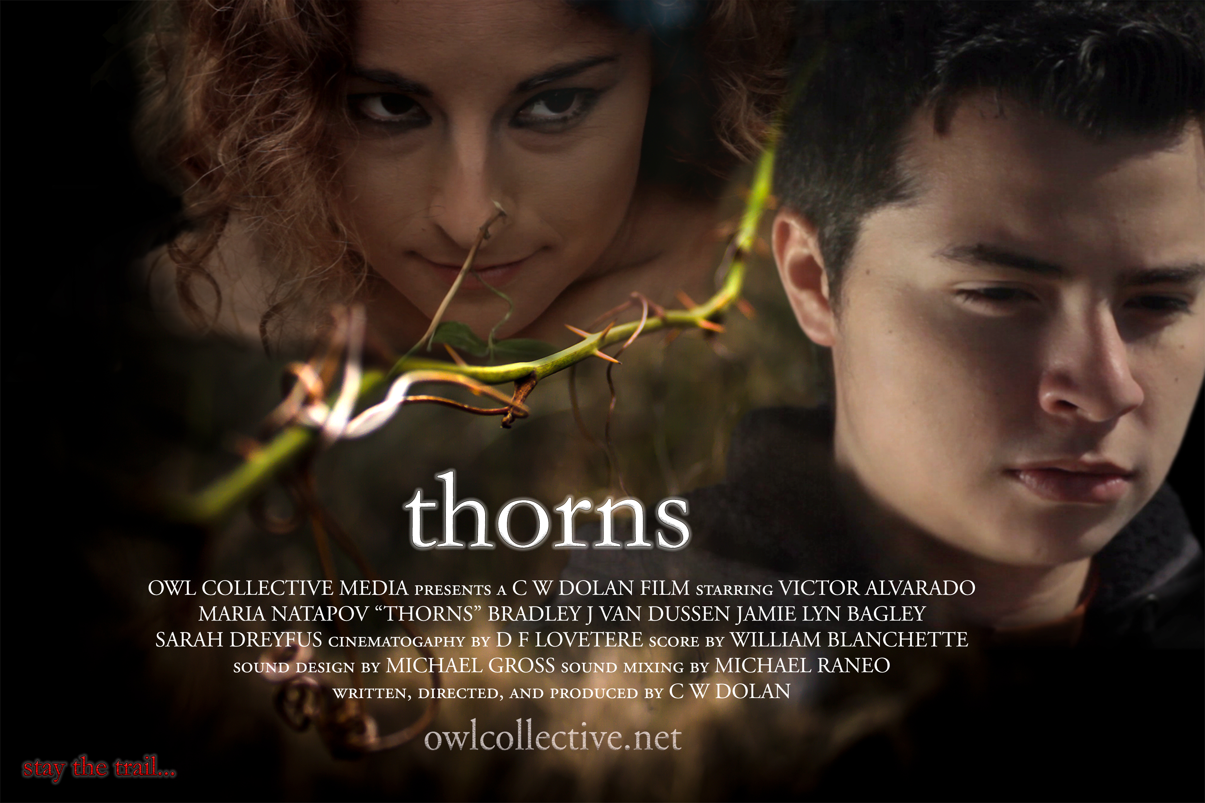 THORNS FILM POSTER WITH CREDITS