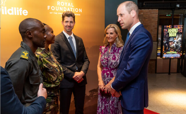 Prince William Meets Team